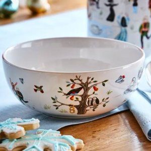 JULISKA Twelve Days of Christmas Cereal or Ice Cream Bowl, Good Condition, RARE
